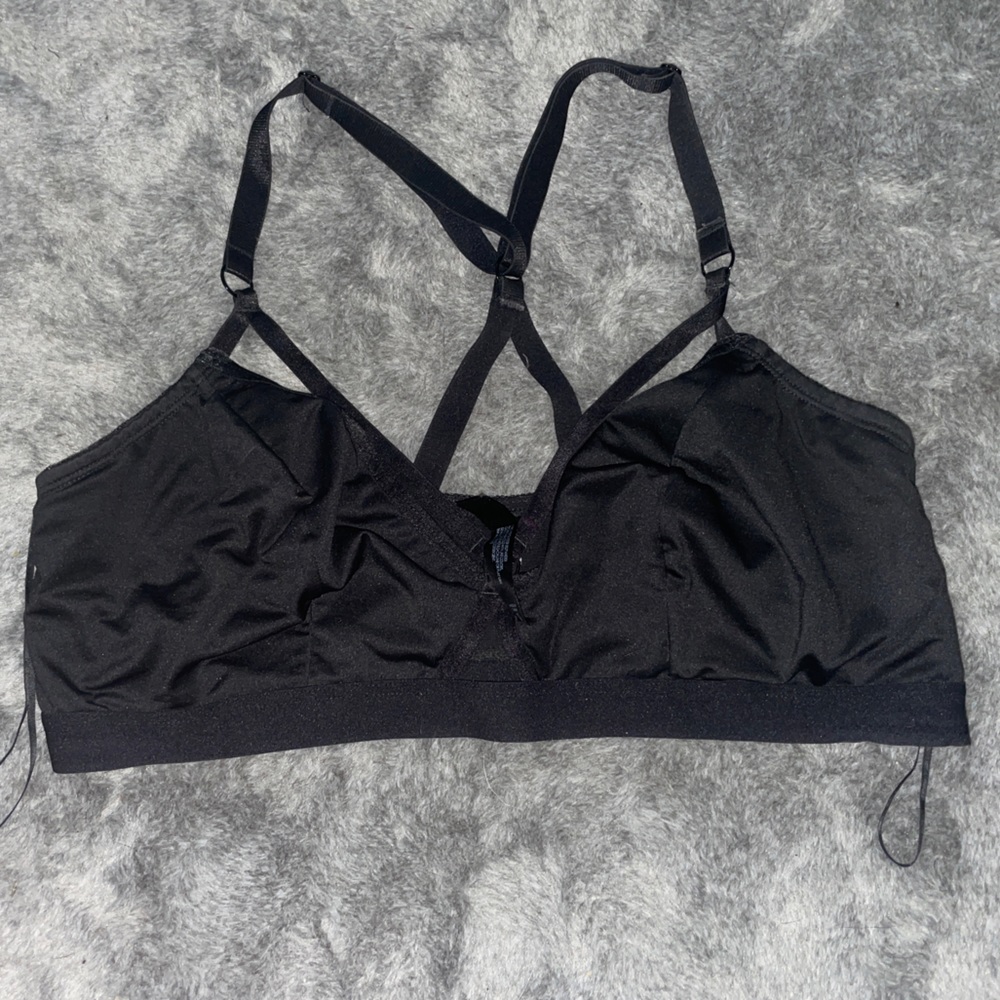 Torrid Black Strappy Bralette Size 0